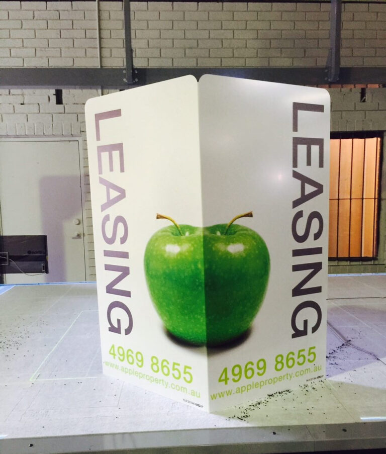 Leasing sign