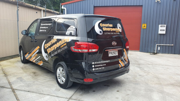 Vehicle graphics for Courier Sharpening