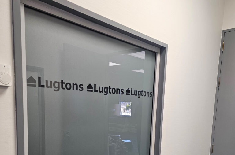 Lugtons office window